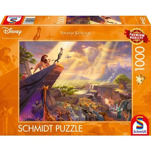 Disney De Leeuwenkoning, 1000 stukjes - Puzzel