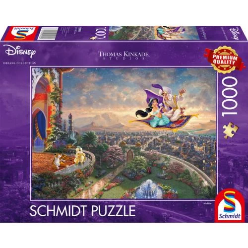 Disney Aladdin, 1000 stukjes - Puzzel