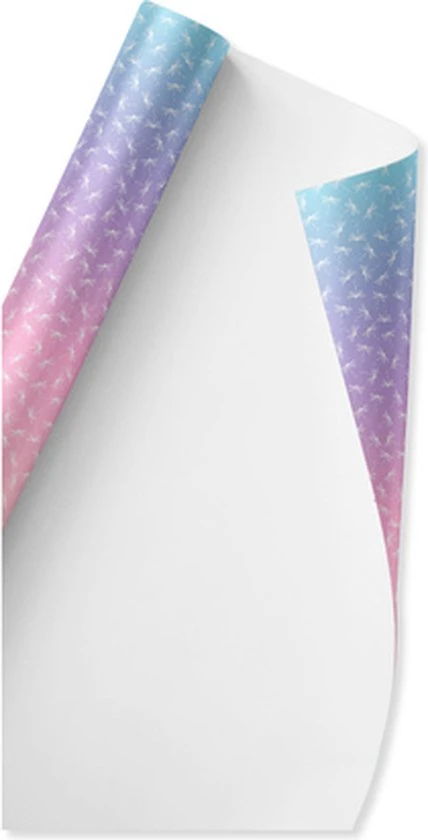 Kaftpapier Purple Passion 70x100cm 2 vel per rol