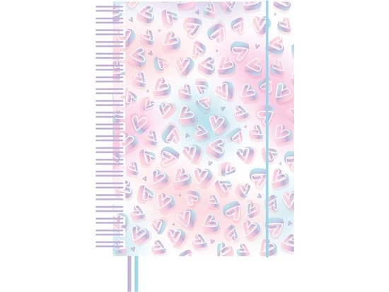 Notitieboek Purple Passion afmeting: 21x15cm