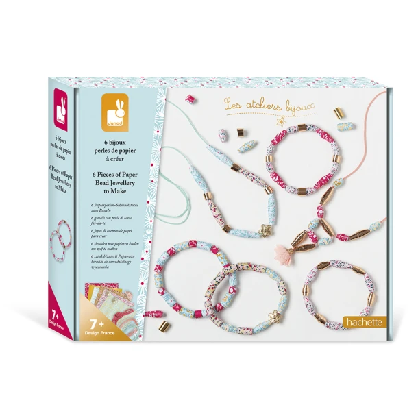 Janod Atelier Bijoux - Sieraden maken Papieren kralen