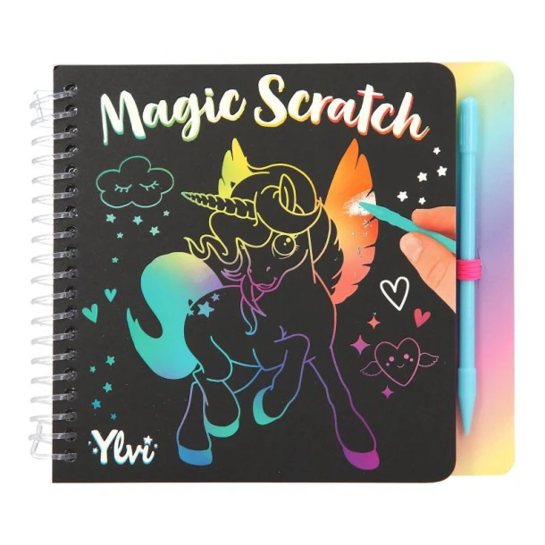 Doeboek TOPModel Ylvi & the Minimoomis mini Magic Scratch boek