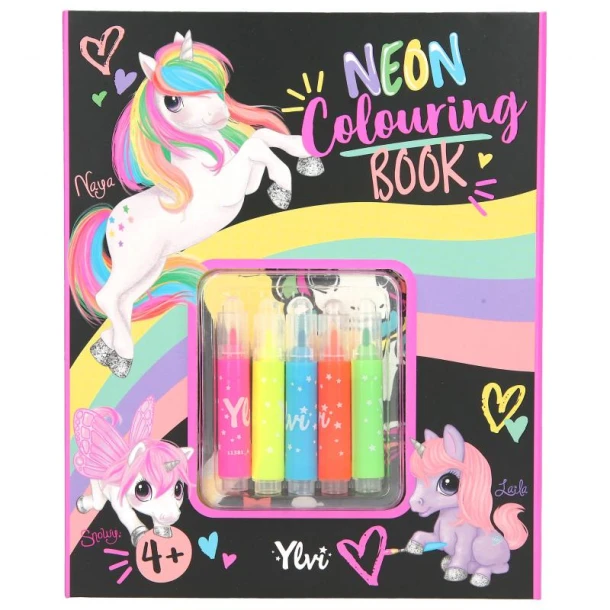Kleurboek TOPModel Ylvi neon