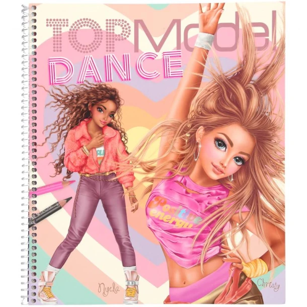 Kleurboek TOPModel DANCE