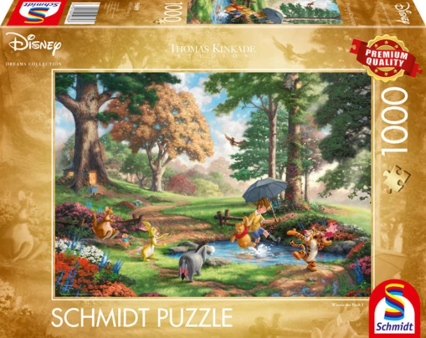 Disney Winnie de Poeh, 1000 stukjes - Puzzel