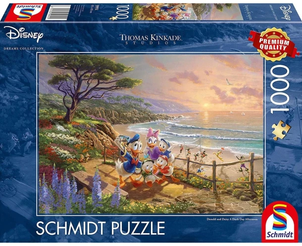 Disney Donald & Daisy, 1000 stukjes - Puzzel