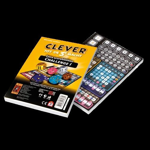 Scoreblokken Clever tot de 3e macht Challenge
