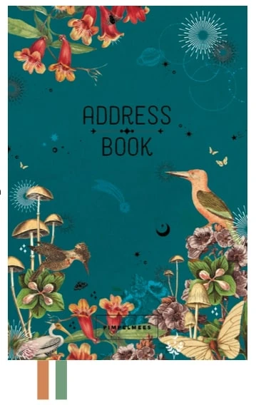 Adresboek Pimpelmees BLUE