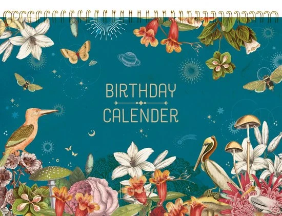 Verjaardagskalender Pimpelmees  BLUE