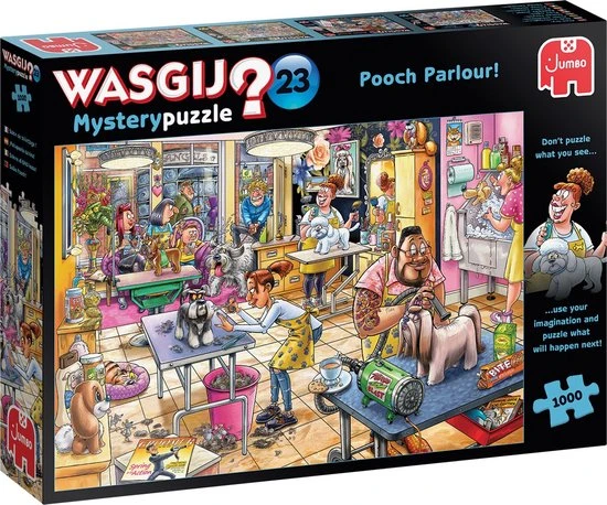 Puzzel Wasgij 1000pcs. 23 Hondensalon