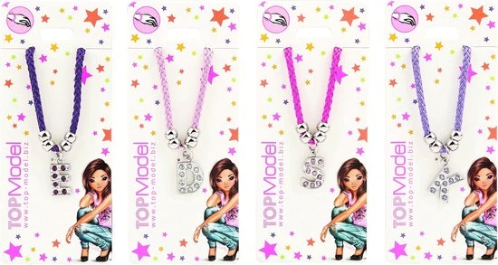 Armband met hanger alfabet TOPModel