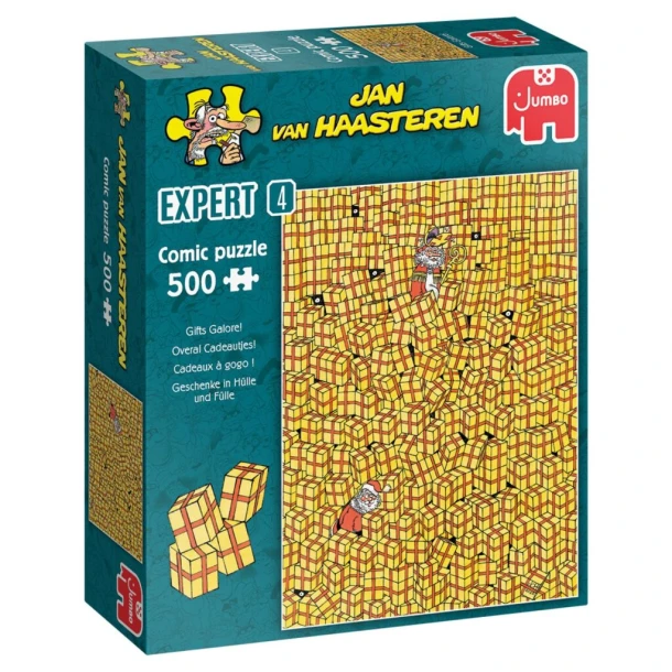Puzzel JvH Expert 4 Overal Cadeautjes!