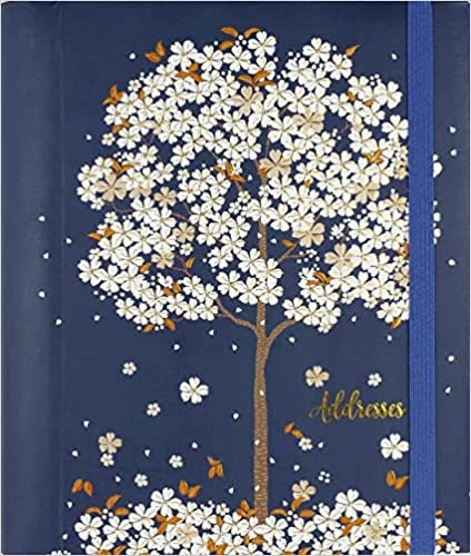 Adresboek A5 Peter Pauper Falling Blossoms Comello