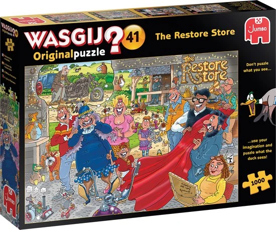 Puzzel Wasgij 41 Motormake-over! 1000