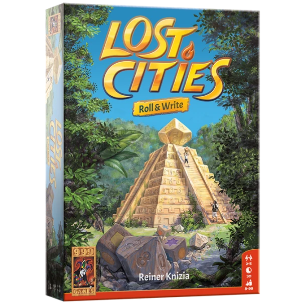 Lost Cities: Roll & Write - Dobbelspel