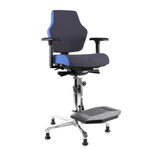 Bureaustoel Score At Work 08, werkhoogte 90-115cm, voetenplank