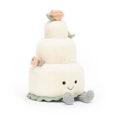 Jellycat knuffel Amuseable Bruidstaart