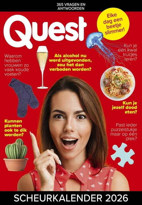 Scheurkalender Quest 2026