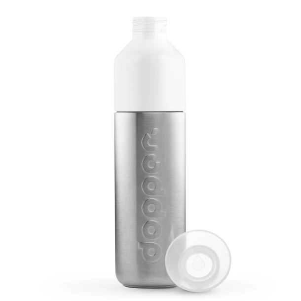 Waterfles Dopper Steel (490 ml) - Silver