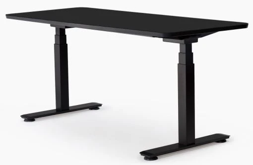 Zit-sta bureau Hop Koplus 160x80cm zwart