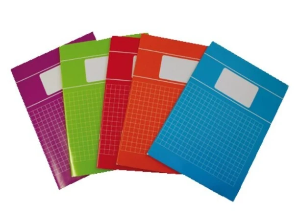 Schrift Verhaak Trend A4 ruit 10mm 80blz ass; pk 5