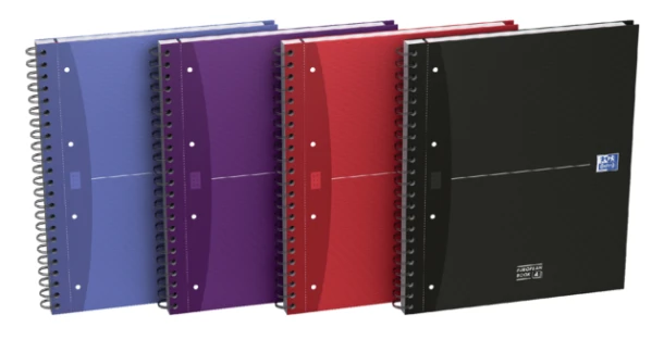 Cursusblok Oxford Essentials A4 120vel met dubbelspiraal