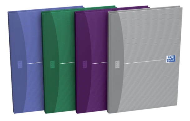 Notitieboek Oxford Essentials A5 96vel gelinieerd assorti