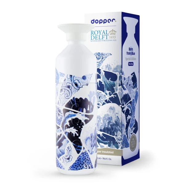 Dopper Insulated (580 ml) x Royal Delft - the Tide