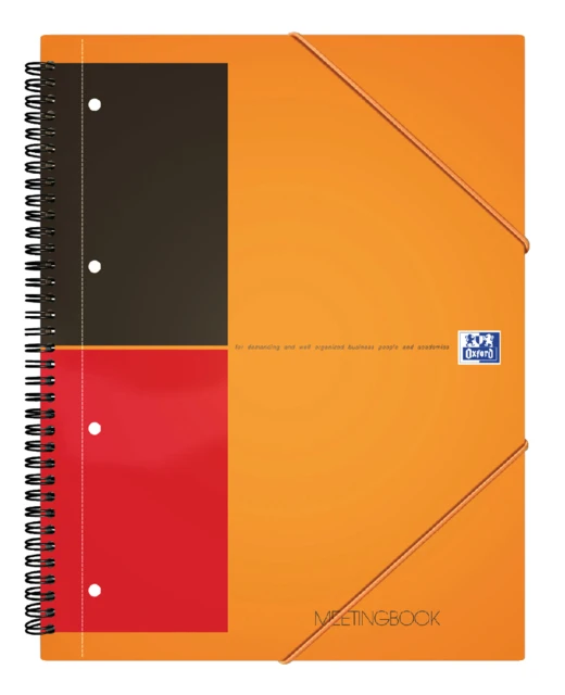 Spiraalblok Oxford Int. Meetingbook A4 lijn