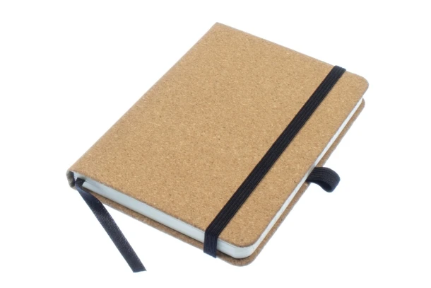 Notitieboek Kangaro A6 kurk lijn HC 96 vel 80 gram