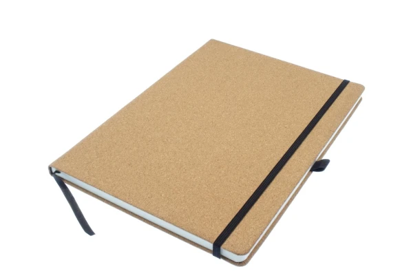 Notitieboek Kangaro A4 kurk lijn HC 96 vel 80 gram