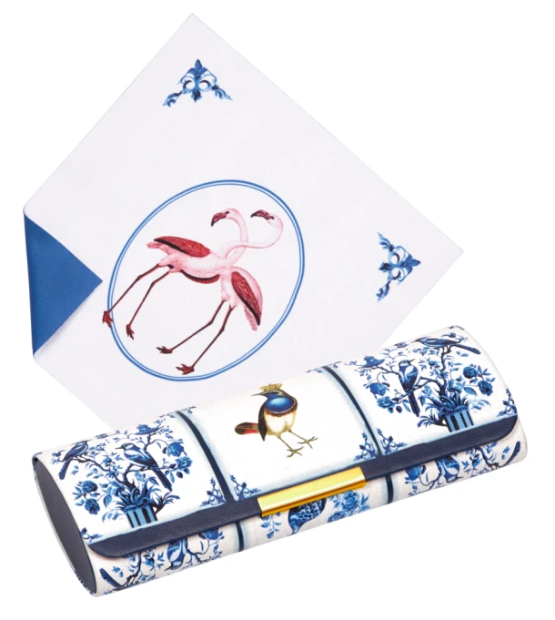 Brillenkoker Tegeltjes / Delfts blauw