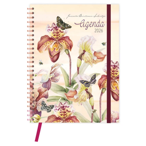 Bureau-agenda 2026 Janneke Brinkman Orchidee