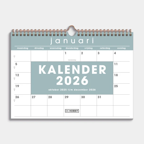 Maandkalender D1 2026