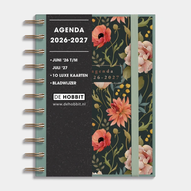 Schoolagenda 2026-2027 Spiraal A6 D1