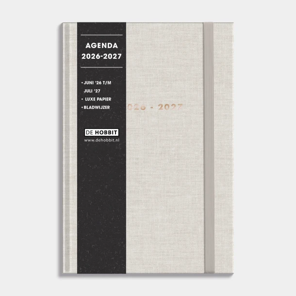 Schoolagenda 2026-2027 Basic Extra Linnen