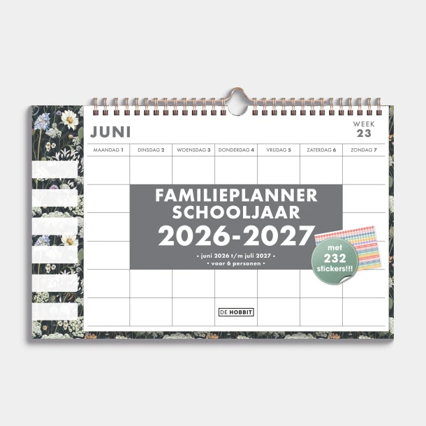 Familieplanner 2026-2027 Omslag D2