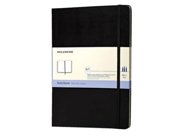 Sketchbook Folio Art A4 Black