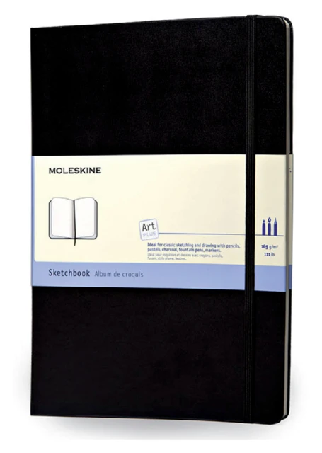 Sketchbook Large Black