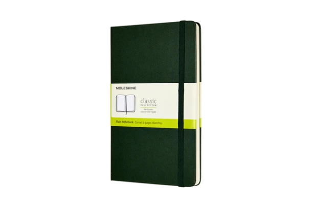 Notitieboek Moleskine Large Blanco Hc Myrtle Green
