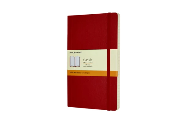 Notitieboek Moleskine Large Lijn Sc Scarlet Red