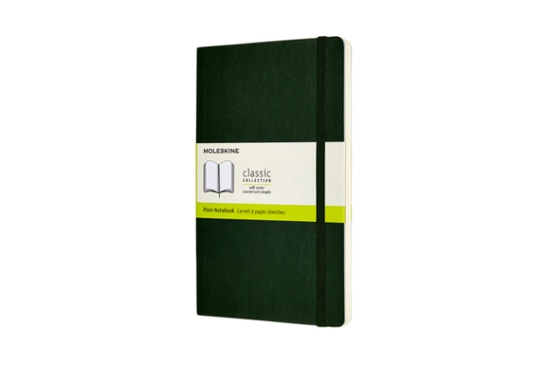 Notitieboek Moleskine Large Blanco Sc Myrtle Green