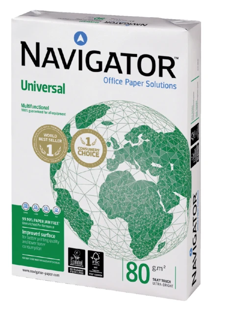 Kopieerpapier A4 80gr Navigator Universal pak 500