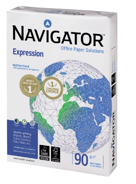 Kopieerpapier Navigator Expression A4 90gr wit pak 500 vel