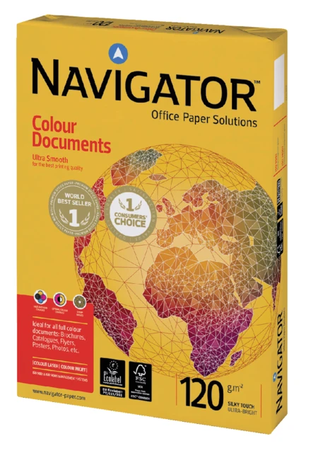 Kopieerpapier Navigator Colour Doc A4 120gr; 250v