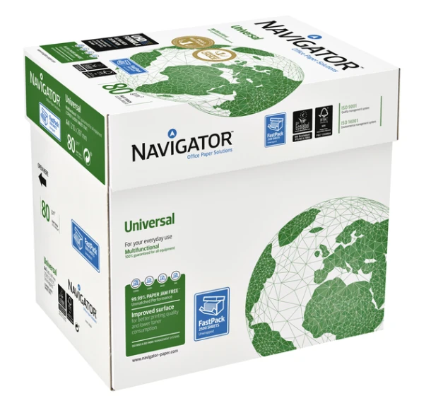 Kopieerpapier A4 80gr Navigator Universal 2500 vel