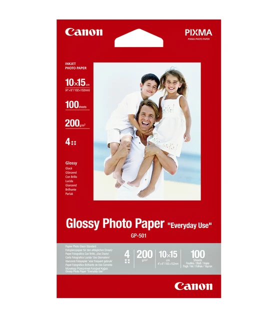 Fotopapier Canon GP-501 100 vel 170gr. glans 10x15