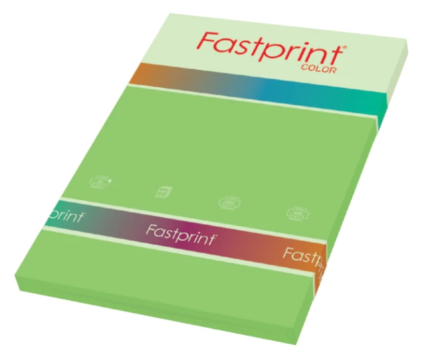 Kopieerpapier Quantore Colour A4 160gr helgroen 50