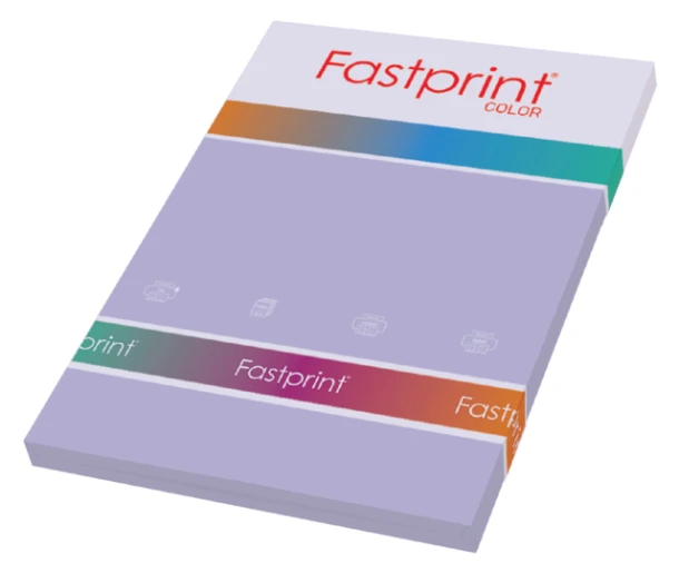 Kopieerpapier A4 160gr Fastprint lila pak 50 vel