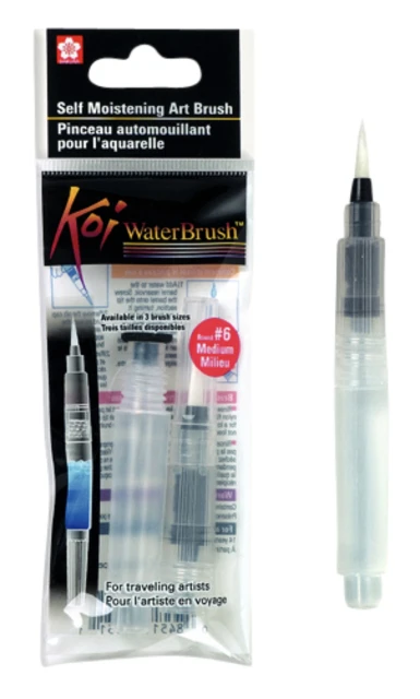 Brushpen Sakura Koi WaterBrush klein reservoir tra